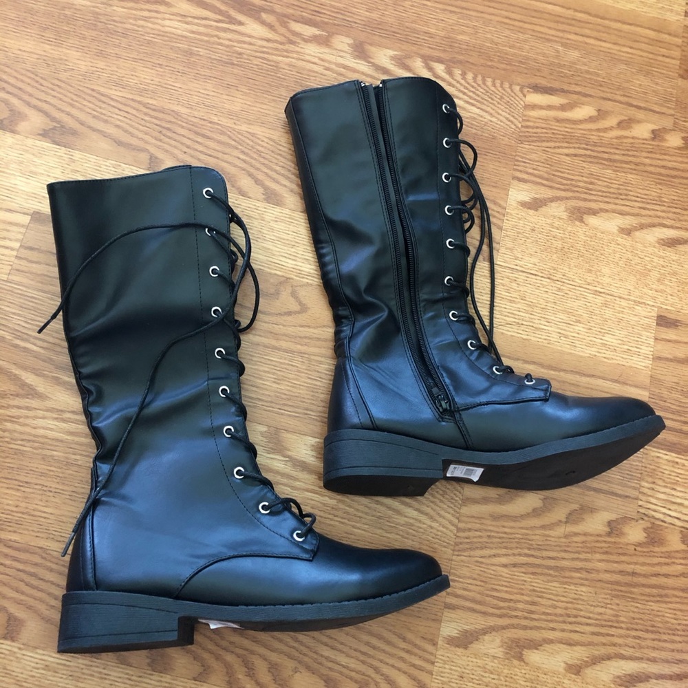Brand New H&M lace-up Boots